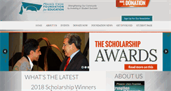 Desktop Screenshot of foundation4education.org